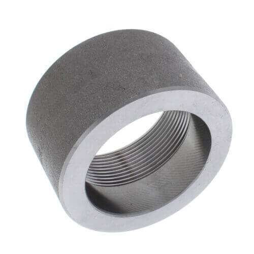 Main product image of 4" 3000# A105N Carbon Steel Half Coupling NPT