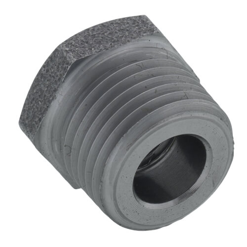 Main product image of 1/2" x 1/4" 3000# A105N Carbon Steel Hex Bushing NPT