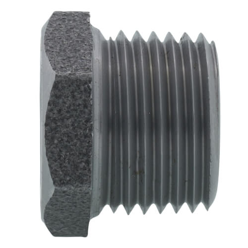 Main product image of 1/2" x 1/4" 3000# A105N Carbon Steel Hex Bushing NPT
