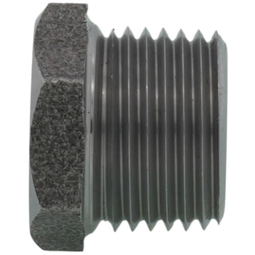 Main product image of 1/2" x 3/8" 3000# A105N Carbon Steel Hex Bushing NPT