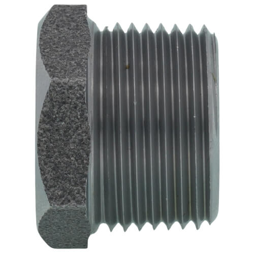 Main product image of 3/4" x 1/2" 3000# A105N Carbon Steel Hex Bushing NPT