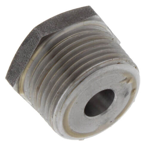 Main product image of 1" x 3/8" 3000# A105N Carbon Steel Hex Bushing NPT