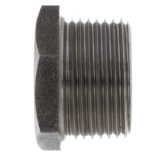 Main product image of 1" x 3/8" 3000# A105N Carbon Steel Hex Bushing NPT