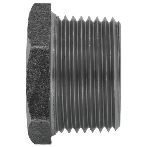 Main product image of 1" x 3/4" 3000# A105N Carbon Steel Hex Bushing NPT