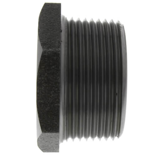 Main product image of 1-1/4" x 1/4" 3000# A105N Carbon Steel Hex Bushing NPT