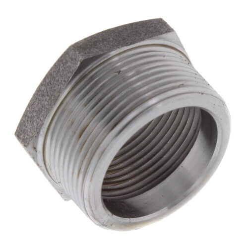 Main product image of 1-1/2" x 1-1/4" 3000# A105N Carbon Steel Hex Bushing NPT