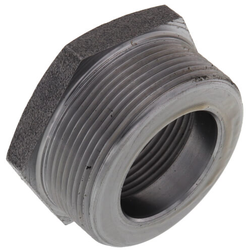 Main product image of 2" x 1-1/4" 3000# A105N Carbon Steel Hex Bushing NPT