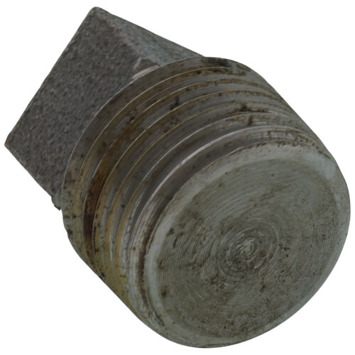 Main product image of 1/2" 3000# A105N Carbon Steel Solid Square Head Plug (NPT)