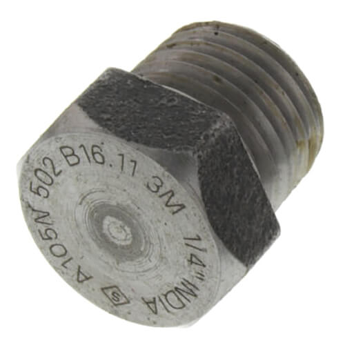 Main product image of 3/8" 3000# A105N Carbon Steel Hex Head Plug (NPT)