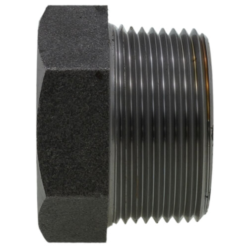 Main product image of 1-1/4" 3000# A105N Carbon Steel Hex Head Plug (NPT)