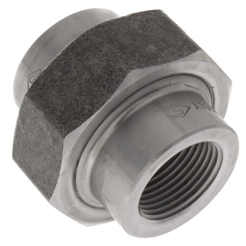 Main product image of 1" 3000# A105N Carbon Steel Union (NPT)