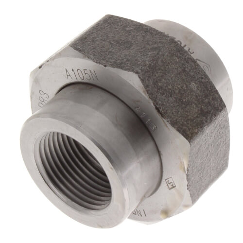 Main product image of 1" 3000# A105N Carbon Steel Union (NPT)