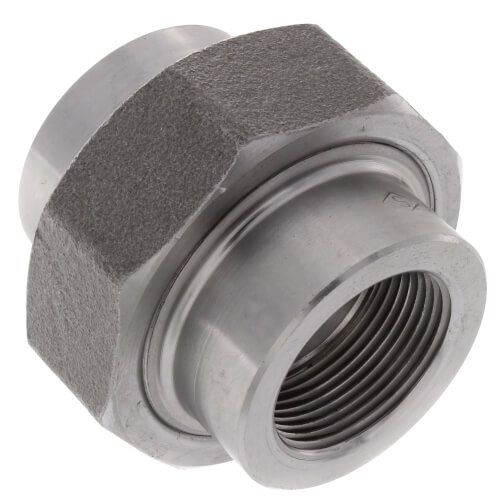 Main product image of 1-1/4" 3000# A105N Carbon Steel Union (NPT)