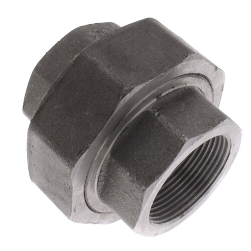 Main product image of 1-1/2" 3000# A105N Carbon Steel Union (NPT)