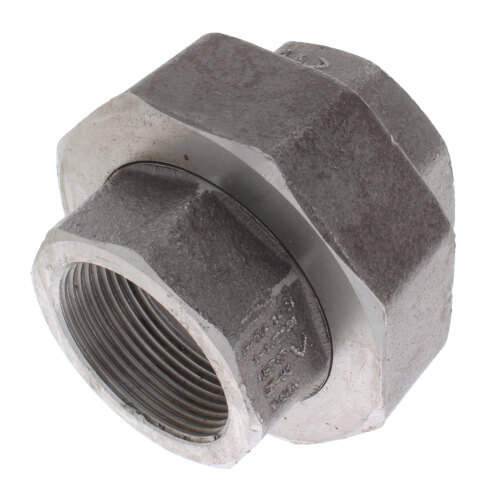 Main product image of 1-1/2" 3000# A105N Carbon Steel Union (NPT)