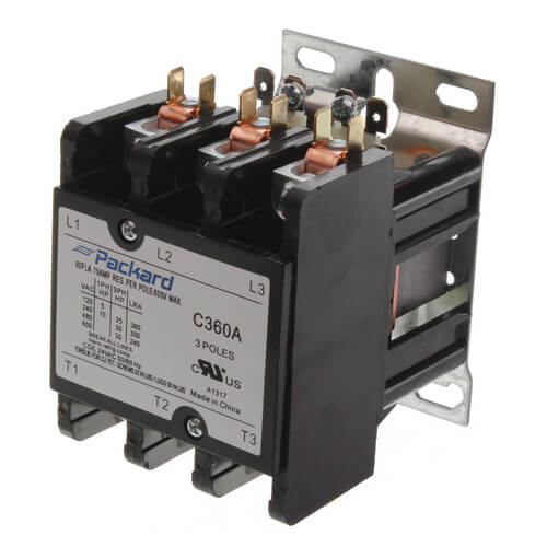 3 Pole Contactor (24V, 60 Amp)