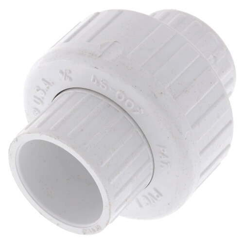 Main product image of 3/4" PVC Sch. 40 Socket Union w/ Buna-N O-ring (OLD STYLE)