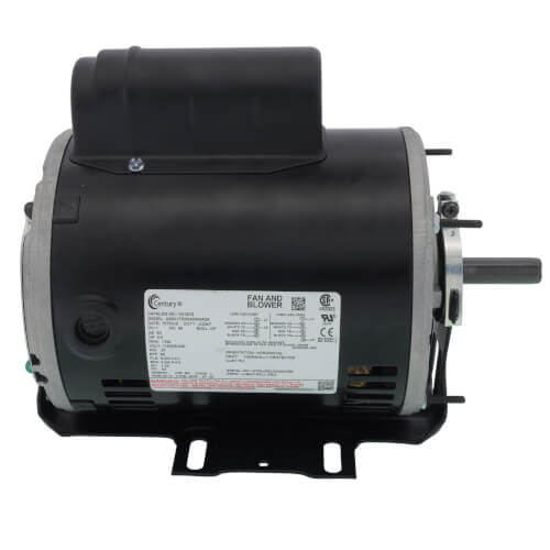 Main product image of 6-1/2" Capacitor Start Resilient Base Motor w/ Auto Overload (115/208-230V, 1725 RPM, 1/2 HP)