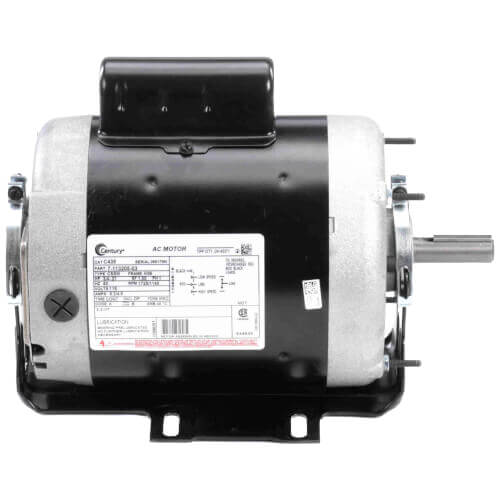 Main product image of 6-1/2" Capacitor Start Resilient Base Motor (115V, 1725/1140 RPM, 3/4, 0.21 HP)