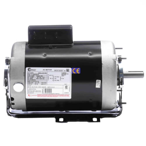 Main product image of 1.0/.28 HP 208/230v 2 speed Fan and Blower HVAC/R Motor, 1 PH, 1800/1200 RPM,  56 Frame, ODP