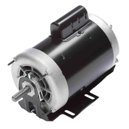 Main product image of 1.0/.28 HP 208/230v 2 speed Fan and Blower HVAC/R Motor, 1 PH, 1800/1200 RPM,  56 Frame, ODP