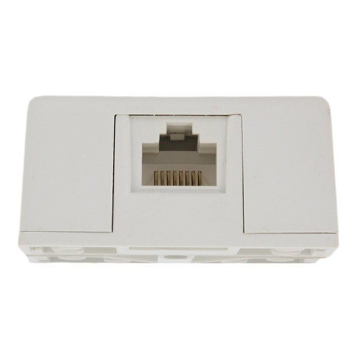 Main product image of Surface Mount Jack, 8p8c, Screw Terminal (White)