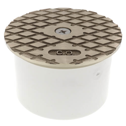 C60172 Jones Stephens C60172 3" PVC Inside Pipe Fit Cleanout with 3