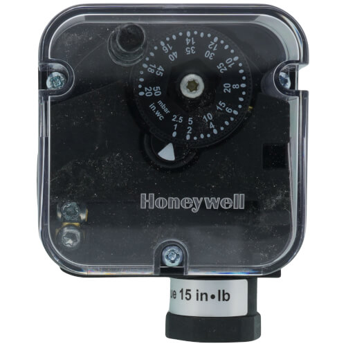 C6097A3012 Honeywell C6097A3012 1" to 20" W.C Manual Reset Pressure