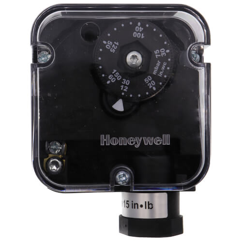 Main product image of 1/4" NPT Mount Pressure Switch, Auto Reset, 12" - 60" W.C.