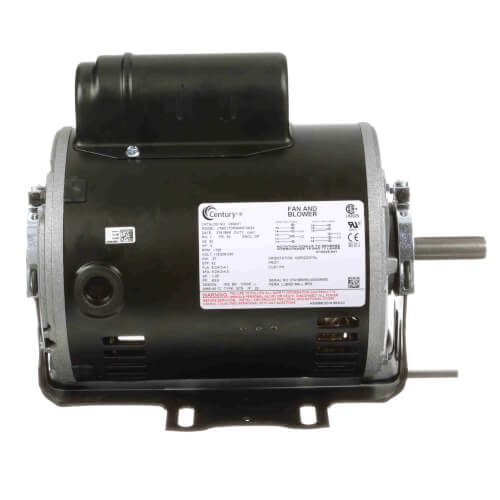 Main product image of .5 HP 115/208-230v Fan and Blower HVAC/R Motor, 1 PH, 1800 RPM,  56 Frame, ODP