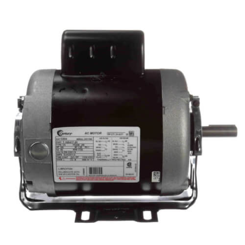 Main product image of 6-1/2" Capacitor Start Resilient Base Motor w/ Sleeve Bearing (208-230/115V, 1725 RPM, 3/4 HP)