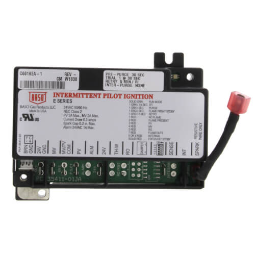 Main product image of 24V Intermittent Pilot Ignition Control w/ Rollout Switch (25 Sec. Trial)