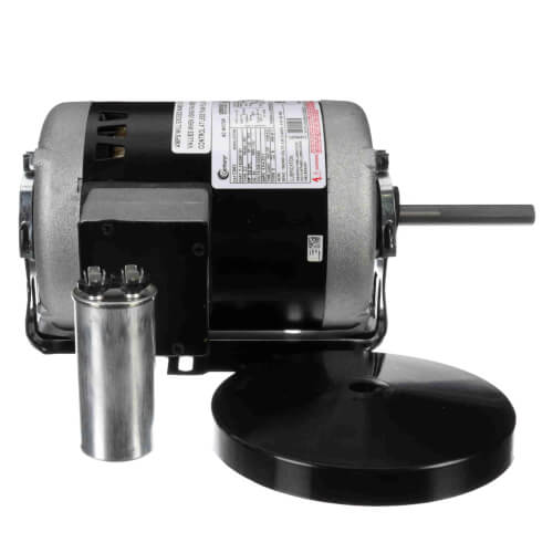 6-1/2" Outdoor Ball Bearing Condenser Fan Motor (208-230/460V, 1100 RPM, 3/4 SPL HP)