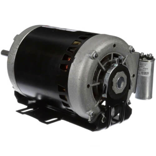6-1/2" Outdoor Ball Bearing Condenser Fan Motor (208-230/460V, 1100 RPM, 3/4 SPL HP)