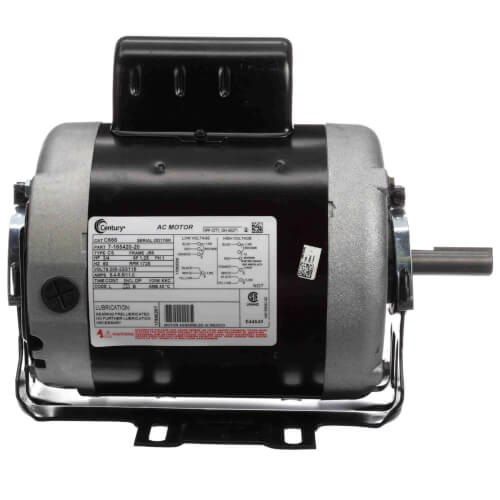 Main product image of 6-1/2" Capacitor Start Resilient Base Motor (208-230/115V, 1725 RPM, 3/4 HP)