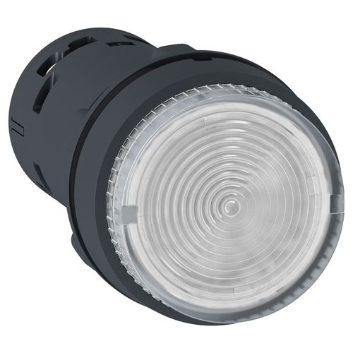 Main product image of Harmony XB7 Monolithic Illuminated Push Button w/ Integral LED, Spring Return, 1 NO - Clear (24 VAC/DC)