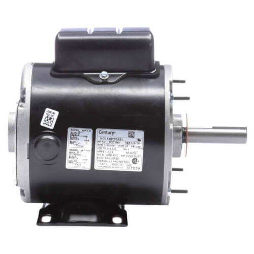 Main product image of 48Y Frame Outdoor Duty Transformer Cooling Fan Motor (208-230V, 1140 RPM, 1.3A, 1/6 HP)
