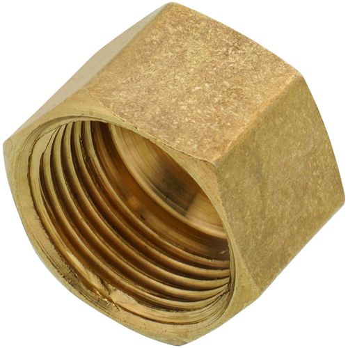 Main product image of (61C-6) 3/8" OD Brass Compression Cap (Lead Free)