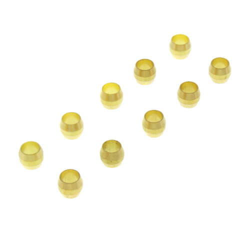 (60-3) 3/16" OD Brass Compression Sleeve (Bag of 10)