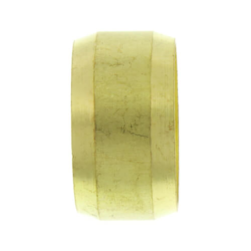 (60-8) 1/2" OD Brass Compression Sleeve (Bag of 5)