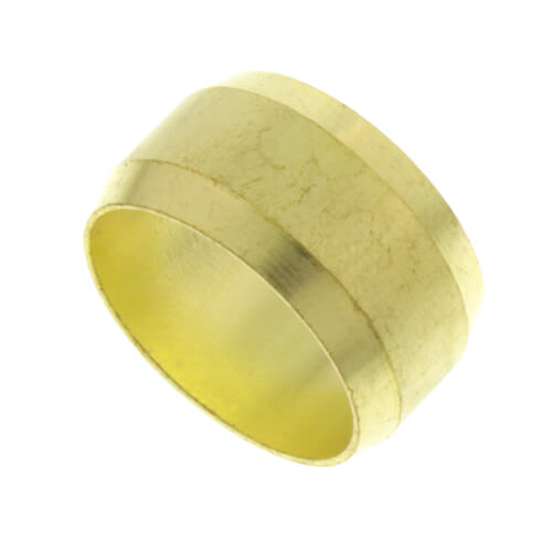 (60-8) 1/2" OD Brass Compression Sleeve (Bag of 5)