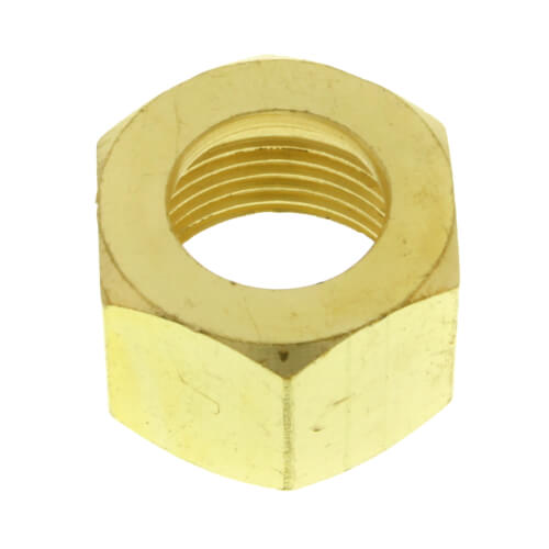 Main product image of (61-6) 3/8" OD Brass Compression Nut (Bag of 10)