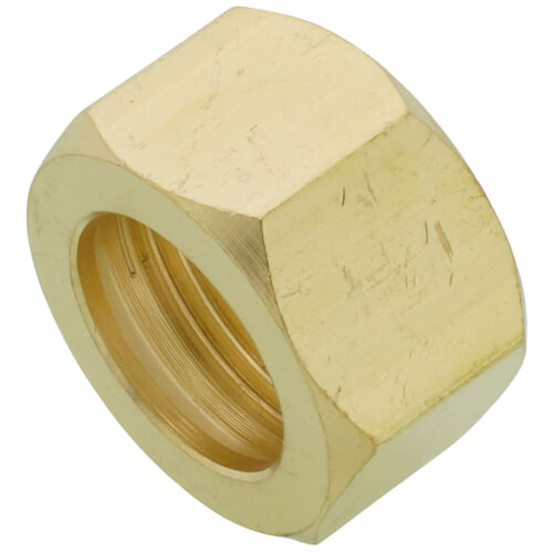 Main product image of (61-10) 5/8" OD Brass Compression Nut (Bag of 5)