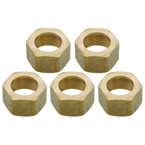 Main product image of (61-12) 3/4" OD Brass Compression Nut (Bag of 5)