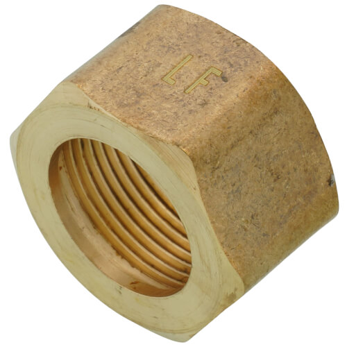 Main product image of (61-12) 3/4" OD Brass Compression Nut (Bag of 5)