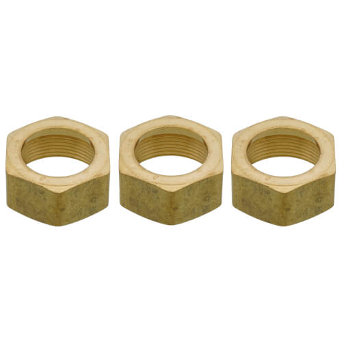 Main product image of (61-14) 7/8" OD Brass Compression Nut (Bag of 3)