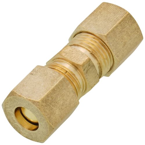 Main product image of (62-4) 1/4" OD Brass Compression Union, Lead Free
