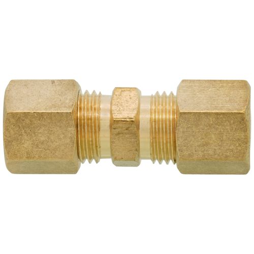 Main product image of (62-4) 1/4" OD Brass Compression Union, Lead Free