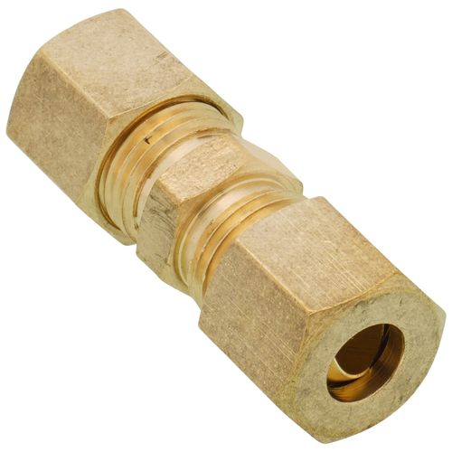 Main product image of (62-4) 1/4" OD Brass Compression Union, Lead Free