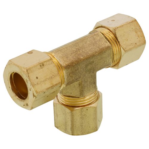 Main product image of (64-6) 3/8" OD Brass Compression Tee (Lead Free)